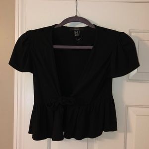 Black crop from forever 21
